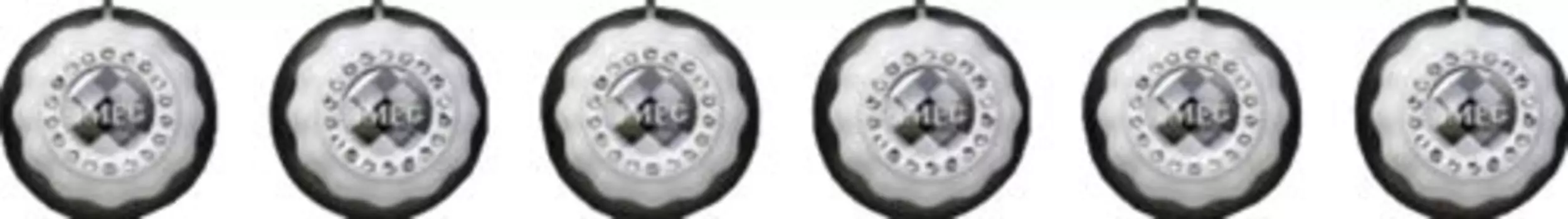 Набор ручек для варочных панелей Smeg MP700BSL