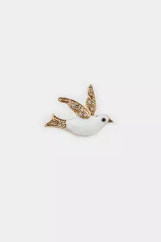 Брошь "Птица"