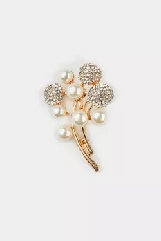 Брошь "Жемчужины"