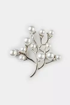 Брошь "Жемчужное дерево"