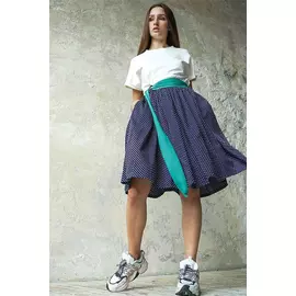 Оригинальный зеленый аксессуар - пояс или повязка на голову