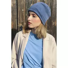 Шапка синяя