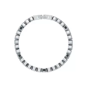 Браслет с горным хрусталём природным