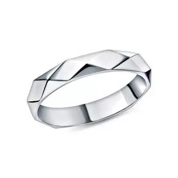 Платиновое обручальное кольцо