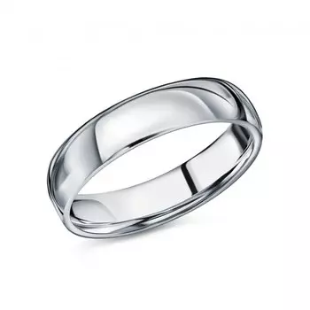 Платиновое обручальное кольцо