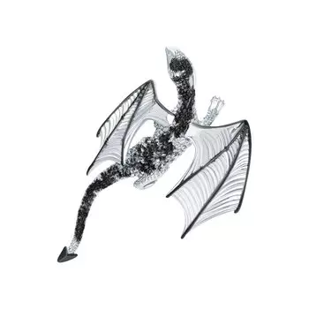 Серебряная брошь