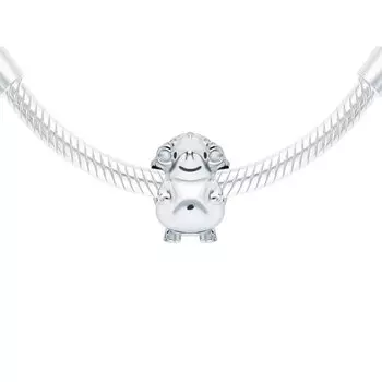 Серебряная подвеска с эмалью