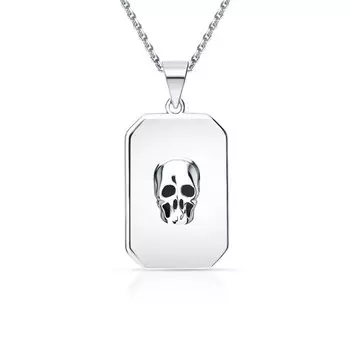 Серебряная подвеска с эмалью