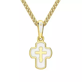 Серебряная подвеска с эмалью