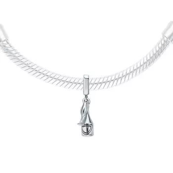 Серебряная подвеска с эмалью