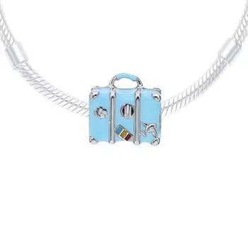 Серебряная подвеска с эмалью