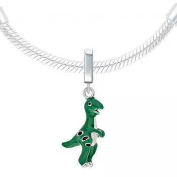 Серебряная подвеска с эмалью