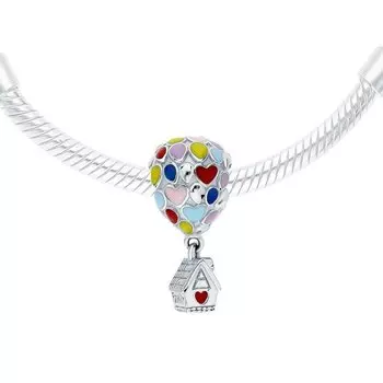 Серебряная подвеска с эмалью