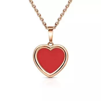 Серебряная подвеска с эмалью