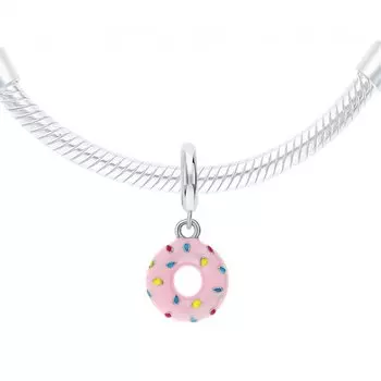 Серебряная подвеска с эмалью