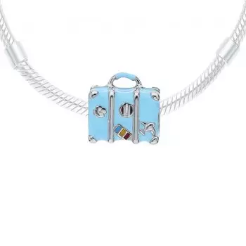 Серебряная подвеска с эмалью