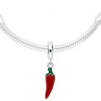 Серебряная подвеска с эмалью