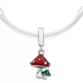 Серебряная подвеска с эмалью