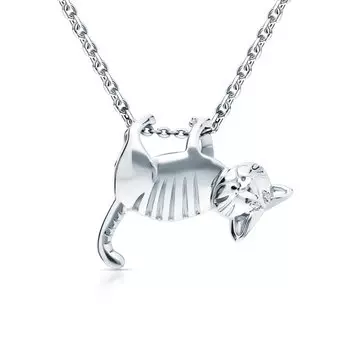 Серебряная подвеска с фианитами