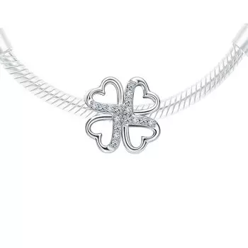 Серебряная подвеска с фианитами