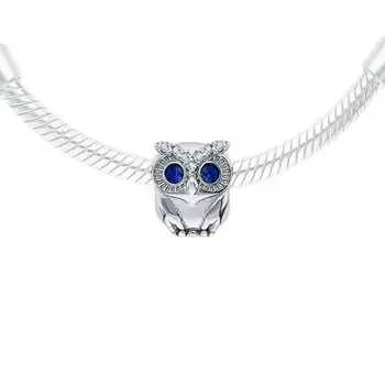 Серебряная подвеска с фианитами