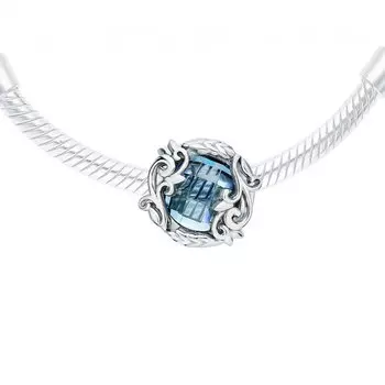 Серебряная подвеска с фианитами