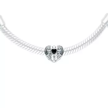 Серебряная подвеска с фианитами