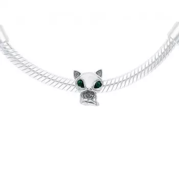 Серебряная подвеска с фианитами