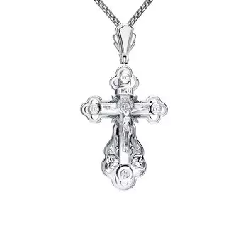 Серебряная подвеска с фианитами