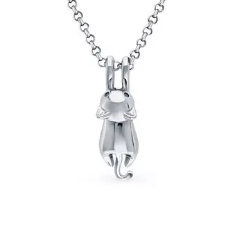 Серебряная подвеска с фианитами