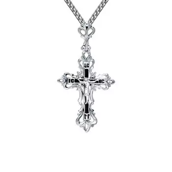 Серебряная подвеска с фианитами