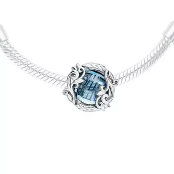 Серебряная подвеска с фианитами