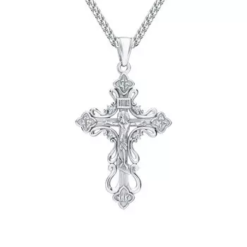 Серебряная подвеска с фианитами