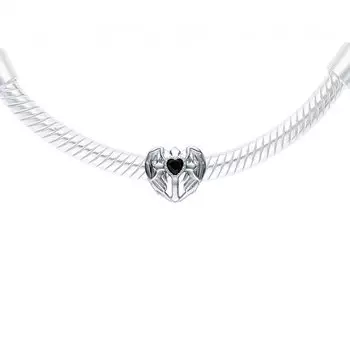 Серебряная подвеска с фианитами