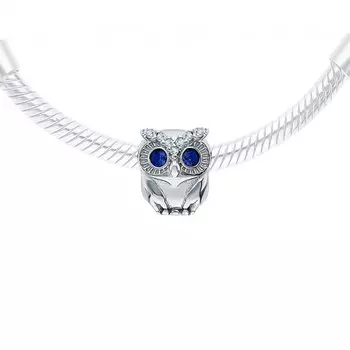 Серебряная подвеска с фианитами