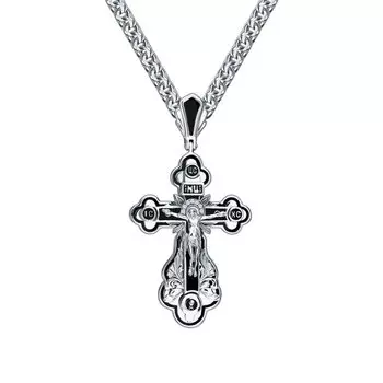 Серебряная подвеска с фианитами