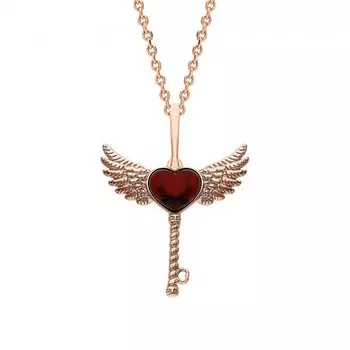 Серебряная подвеска с янтарем природным