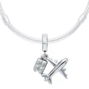 Серебряная подвеска - шарм