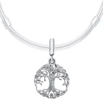 Серебряная подвеска - шарм