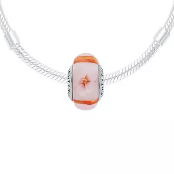 Серебряная подвеска - шарм с алпанитом