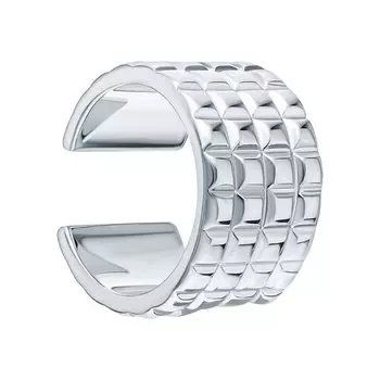 Серебряная серьга