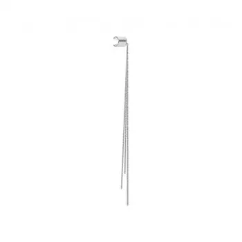 Серебряная серьга