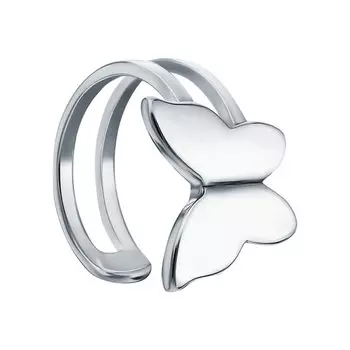 Серебряная серьга