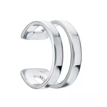 Серебряная серьга