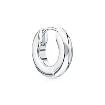 Серебряная серьга