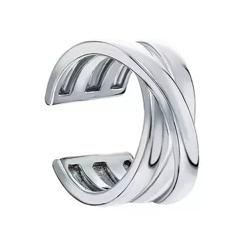 Серебряная серьга