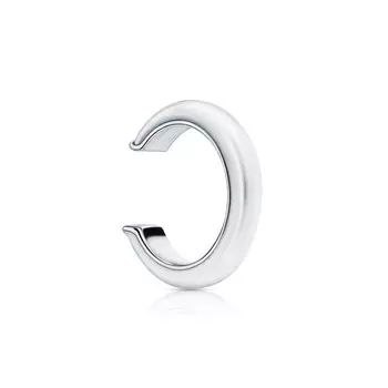 Серебряная серьга с эмалью