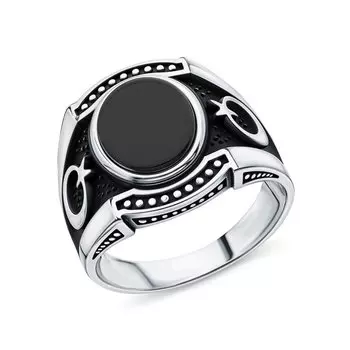 Серебряное кольцо "Мусульманское"