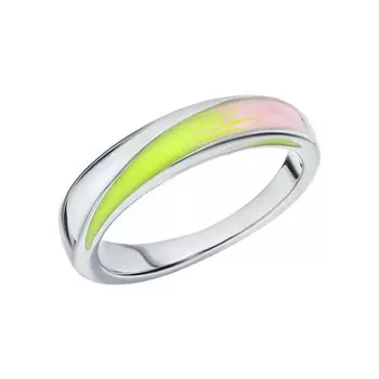 Серебряное кольцо с эмалью