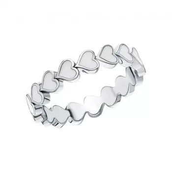 Серебряное кольцо с эмалью